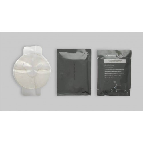 Пластырь окклюзионный (ПНЕВМАТОРАКС) вентилируемый (chest seal vented) в Раменском